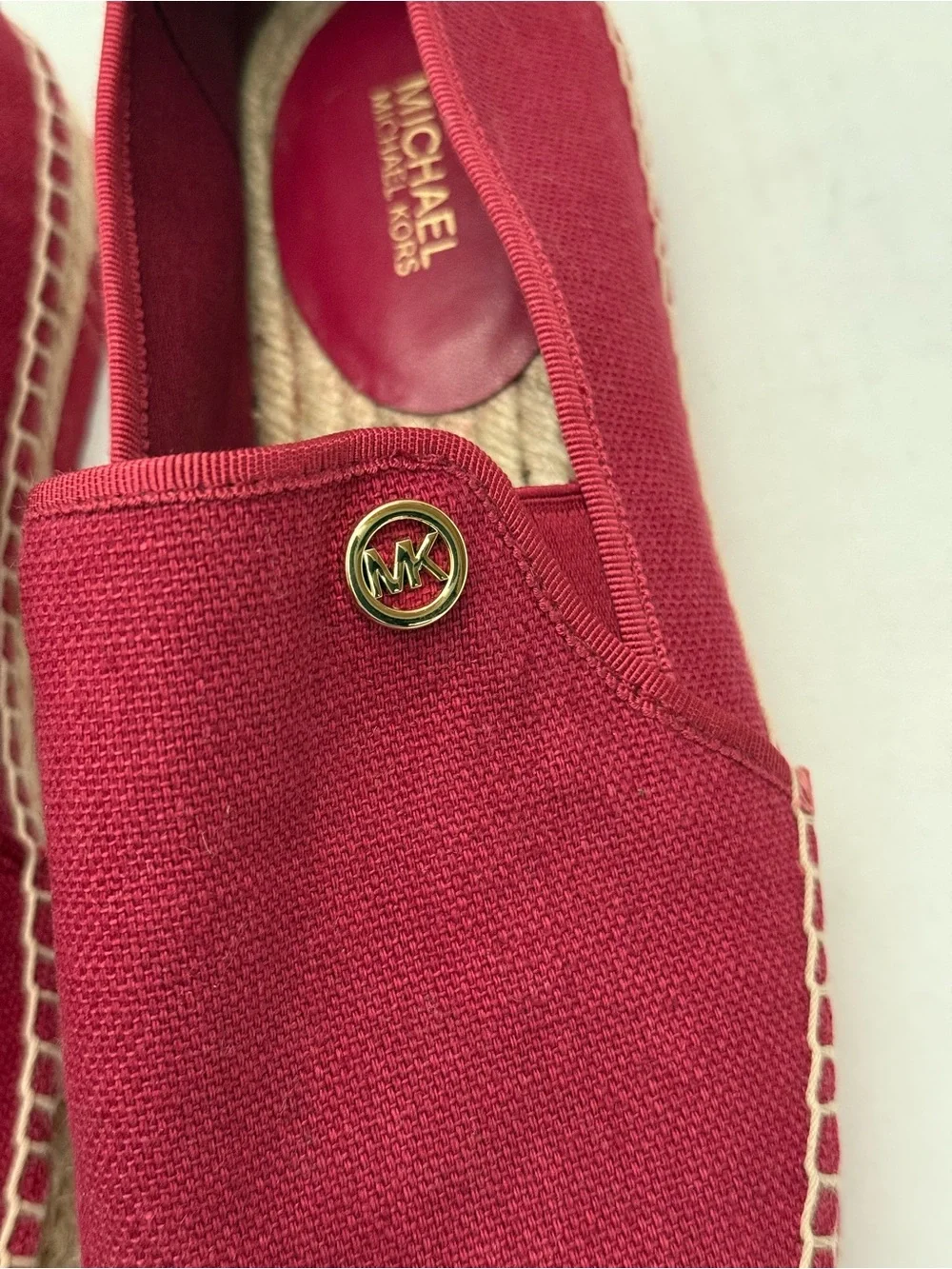 Michael Kors Berry Slip-On Espadrille Size 10